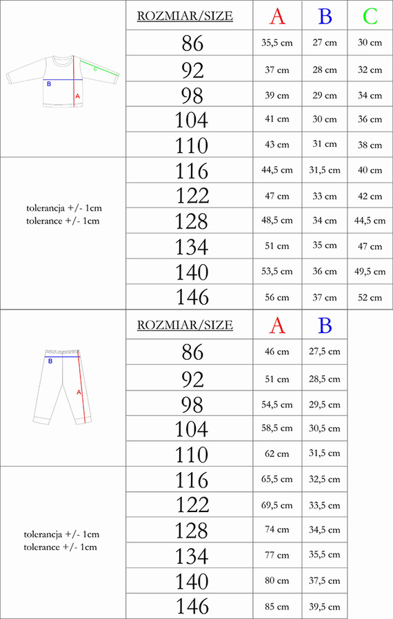 214036 Muki Piżama dziecięca Nicol