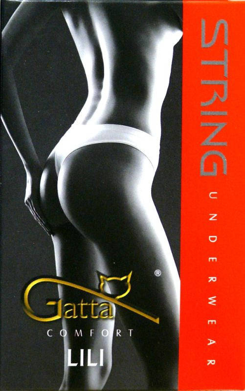 Lili Stringi GATTA black/czarny