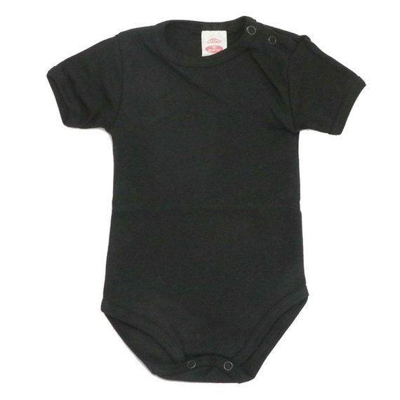 0311CZ Body z krótkim rękawem Makoma czarny