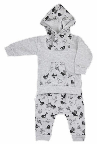 Dres niemowlęcy "ELEMELEK" Koala jasny szary