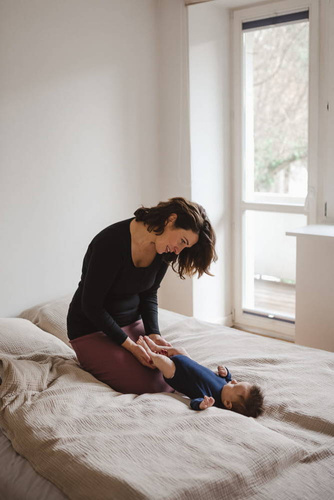 Tummy Bluzka ciążowa i do karmienia Milk&Love czarny