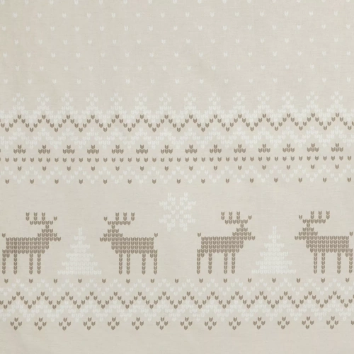 Luke Pościel świąteczna Eurofirany beżowy – bawełna ranforce, dwustronna