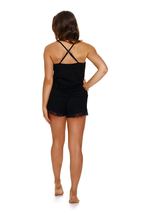 5132 Piżama Damska Doctor Nap - black
