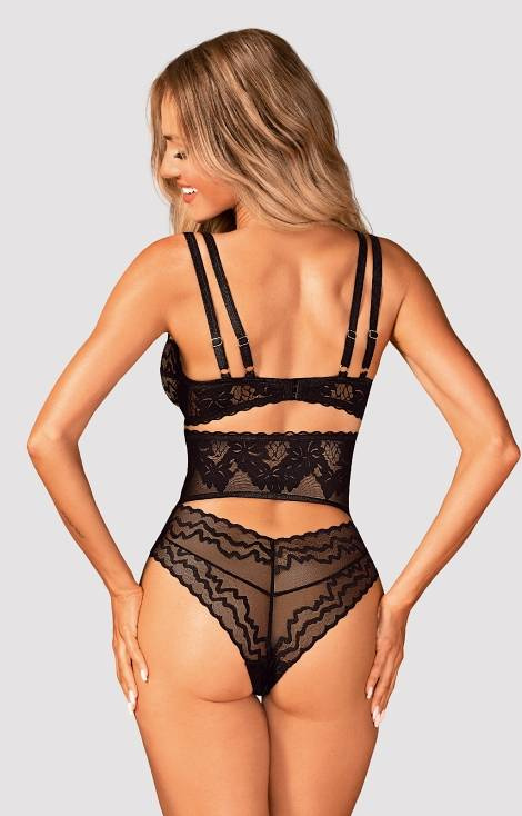 Arienna Bra biustonosz Obsessive - czarny