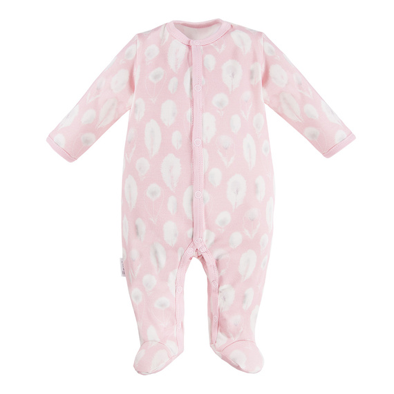 Bamboo Pajac ze stópkami Ewa Klucze - szary