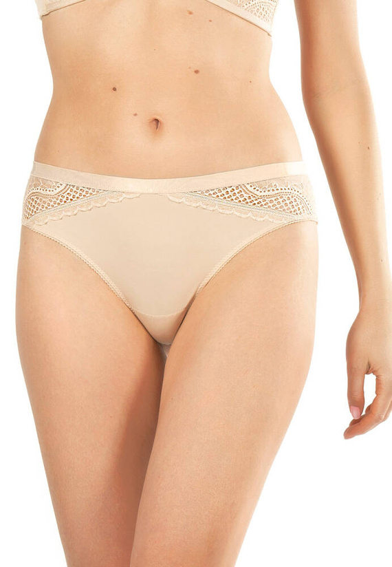 Clarisa Figi Damskie Brazyliany Nipplex beżowy