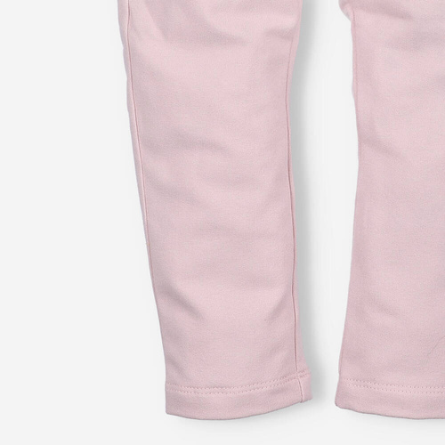ILC-0018/JAR Spodnie dresowe dla dziewczynki I Love Colors - pudrowy róż