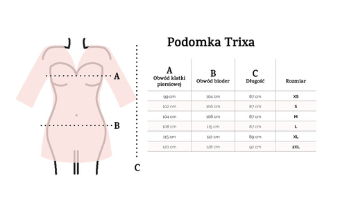Trixa Podomka damska DKaren - czerwony