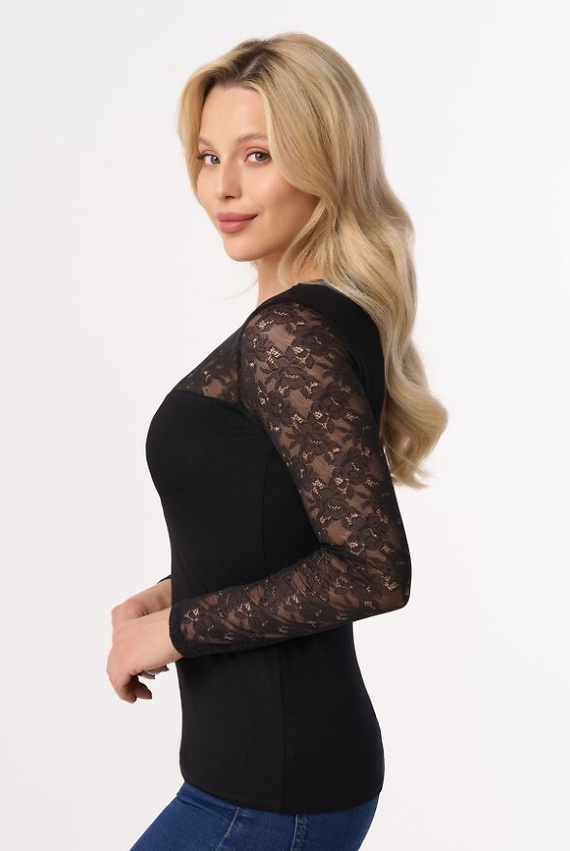 Meredith  Bluzka damska Babell - czarna 