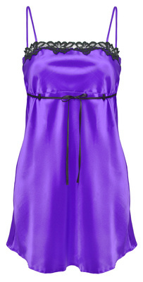 Kalia Halka satynowa koszulka damska DKaren - fiolet
