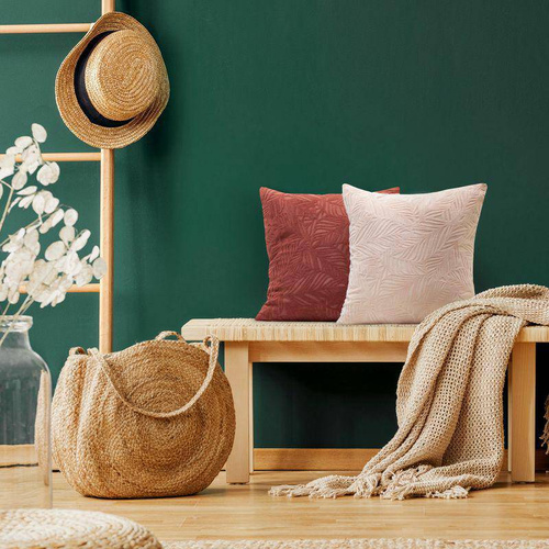 Octavia Poszewka dekoracyjna welwetowa Eurofirany niebieski