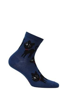 G84.01N Skarpety Damskie wzorowane Gatta 773 saphire