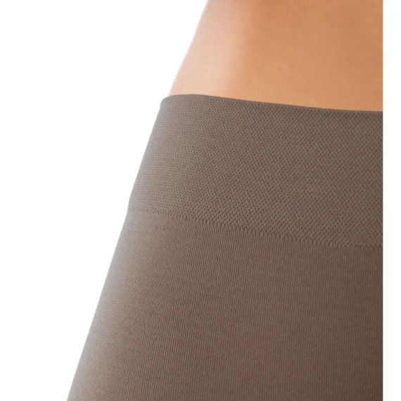 Legginsy Long Bezszwowe kryjące długie Sesto Senso tortora