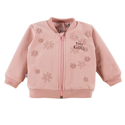 Daisy Bluza dresowa rozpinana Eevi- jasny róż