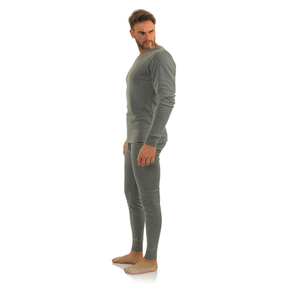 114 Kalesony męskie bawełniane Sesto Senso - średni melanż