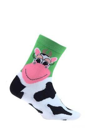 G84.01N Skarpety Damskie wzorowane  Gatta 269 pink