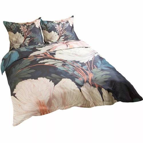 12404 Pościel satynowa kwiaty Darymex satynlove premium