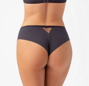 Gorsenia K 751 Adrianne Figi damskie brazyliany - szary