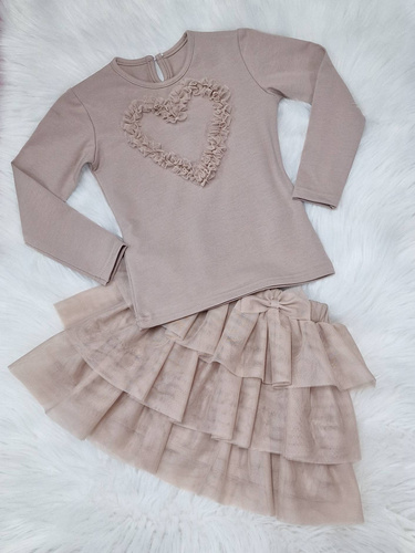 Mia Spódniczka tiulowa Bambarillo beżowy