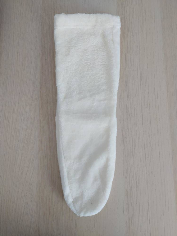 553/554 Wellsoft Gładkie skarpetki do spania De Lafense - ecru