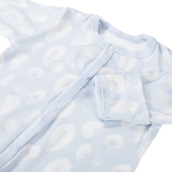 Bamboo Pajac ze stópkami Ewa Klucze - szary