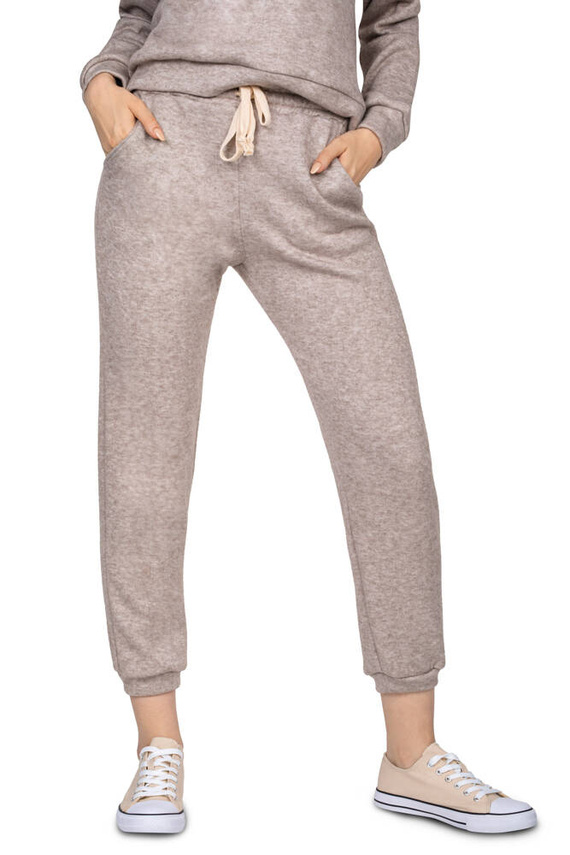 Scarlet S01 Spodnie dresowe damskie Mona beige