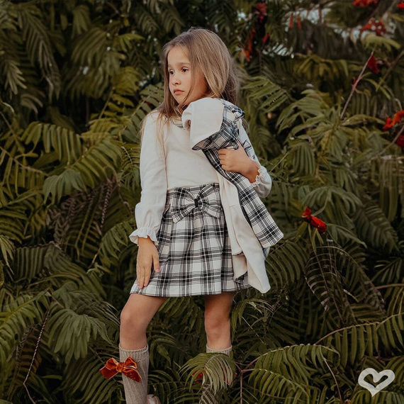 163670 Bluzka z długim rękawem "Magia Świąt" Nicol - beżowy