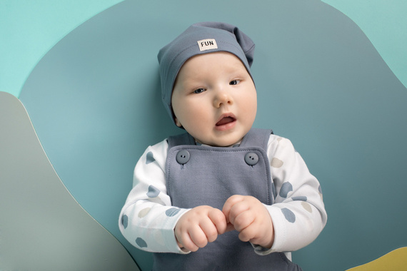 Fun Time Ogrodniczki Pinokio - niebieski