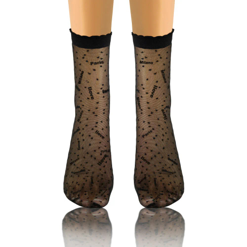 Skarpetki damskie Sesto Senso wzór 09 Milano/Paris