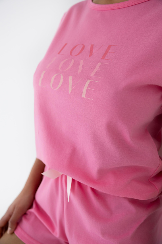 Pola Piżama Damska Sensis - różowy