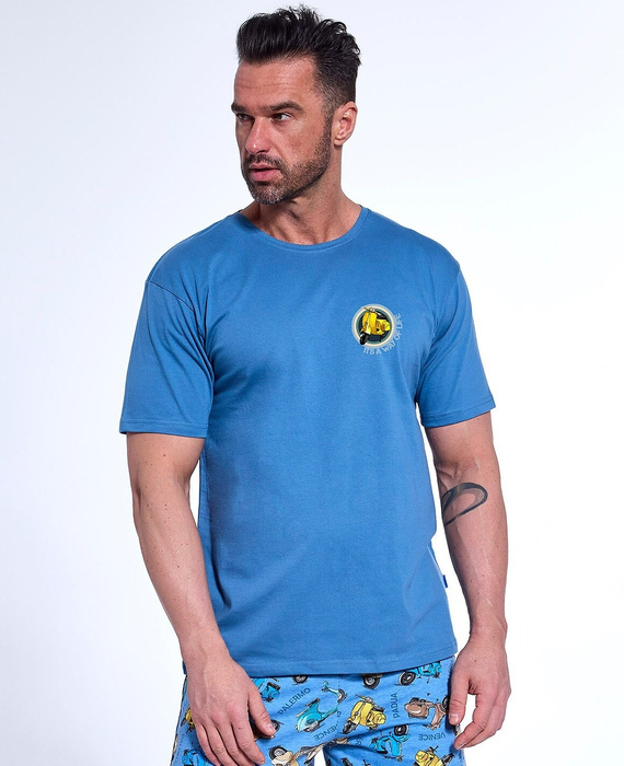 326/172 Way Of Life Piżama męska Cornette niebieski