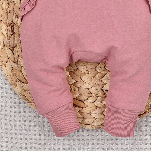 ABN-5700 Nini Spodnie Dresowe Dziecięce Małe Myszki 95% Bawełna Organiczna PL