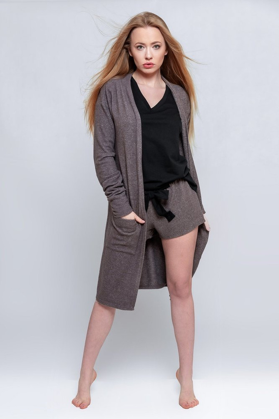 Milee Brown Kardigan Sensis -brown