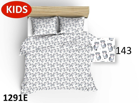 Pościel bawełniana 1293E strzałki żółte