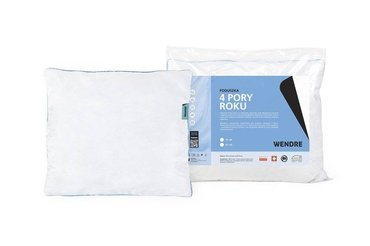 Poduszka 4 Pory Roku Mikrofibra Wendre biały