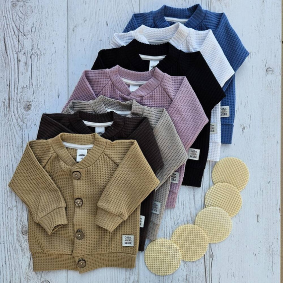 11249B "Natural Waffel" Bluza Makoma black