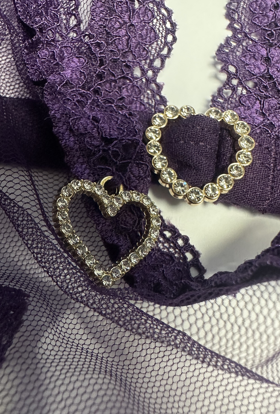 Belissana Set Violet Passion fioletowy – elegancki komplet bielizny damskiej