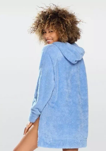 Ariela Bluza Puchowa Dkaren - ciemny niebieski