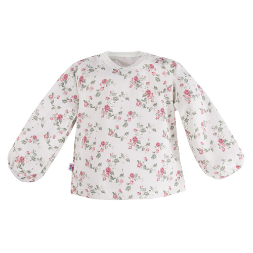 Roses Bluzka dziewczęca Eevi- biały druk