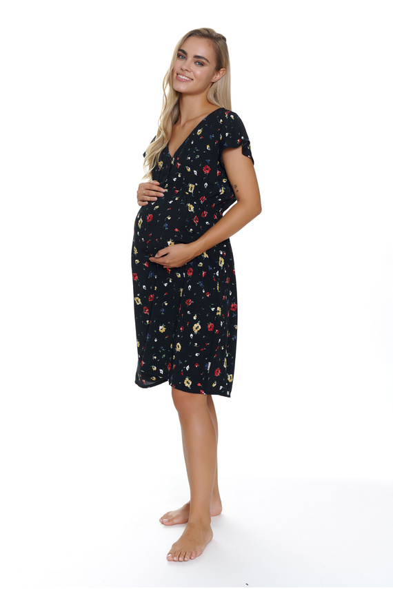 5136 Koszula Nocna do karmienia Doctor Nap - folk flowers