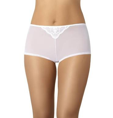 320 Franceska Figi z wysokim stanem Teyli - biały