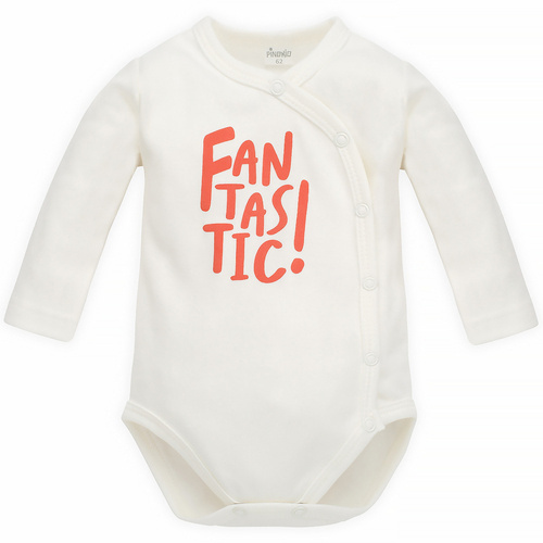 Orange Flip Body niemowlęce rozpinane Pinokio - ecru