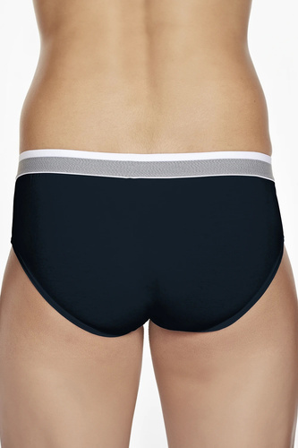 PCU 402 Pierre Cardin granatowe – męskie slipy bawełniane klasyczne, wygodne na co dzień