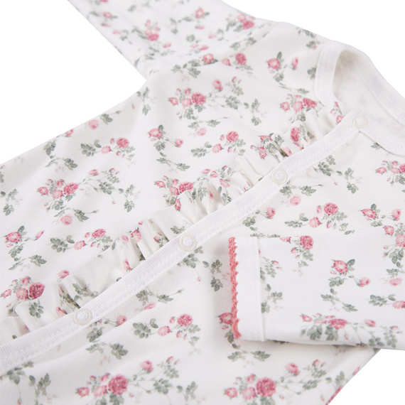 Roses Pajac z nadrukiem Eevi - bialy