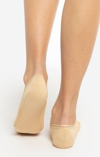 00C260 44 Baleriny stopki Foots Gatta - nude