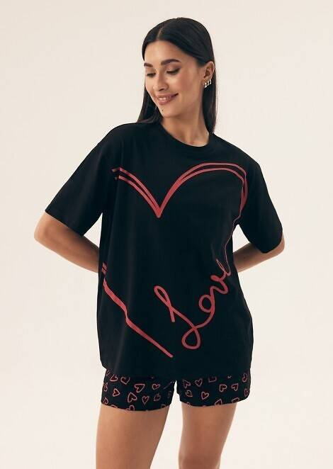 42655 Necesito Piżama Damska Henderson - czarna