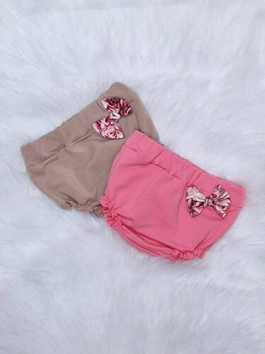 Rozalia Bloomers bawełniany Bambarillo beżowy