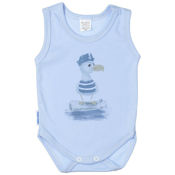 Koala body niemowlęce ramiączkach Martex turkusowy