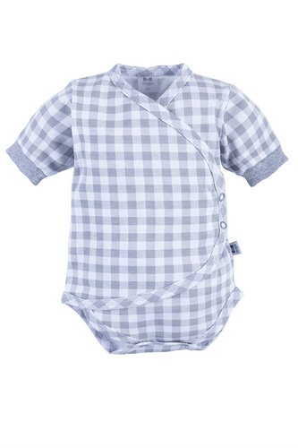 282KR Jack Body rozpinane z krótkim rękawem Marija - szary