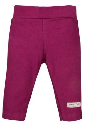 Legginsy bawełniane "SIMPLY COMFY" Ewa Klucze - bordo